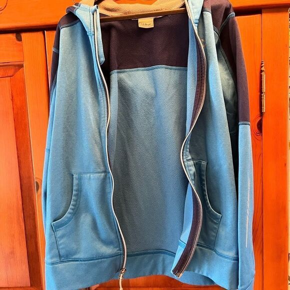 L L Bean Full zip hoodie size medium - Picture 2 of 6